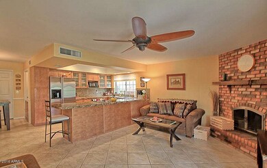 Family Room & Kitchen