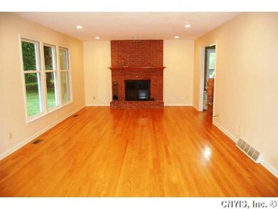 Family Room. Open Floor Plan with Fireplace in the