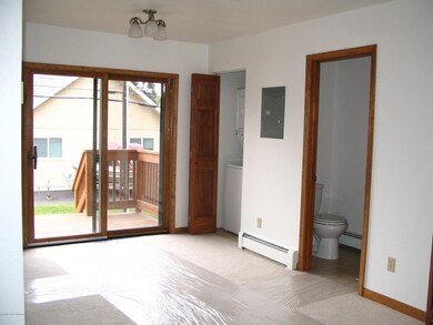 Dining Area, Washer dryer &  Half Bath
