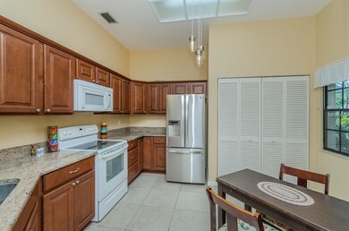 Newer wood cabinets