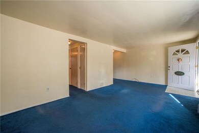 Opposite view of the living room showing the front