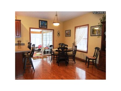 Plenty of seating for informal dining at both the 