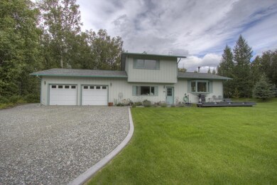 Front of home and partial yard