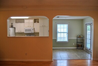 Entrance to kitchen