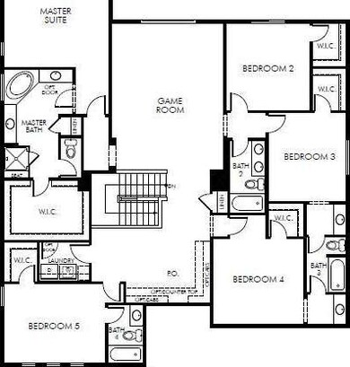 4402D floor plan Second floor