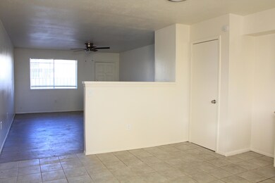 Open kitchen to living room