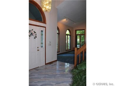 Foyer. Bright two-story foyer.