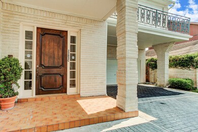 The shady front porch.