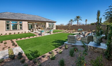 backyard in rushmore at legacy at via be