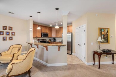 From dining area looking to kitchen