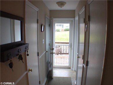 View - Hallway from the side entrance of house int