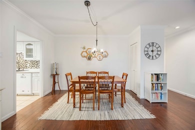 Another view of the dining space.