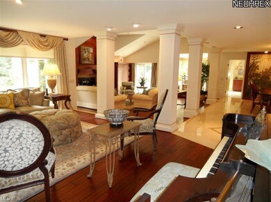 Open floor plan, living room to family room.
