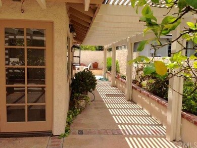 Covered Patio Leads To the Back