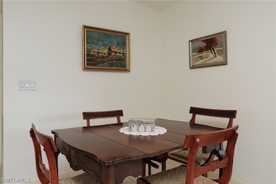 View of dining room