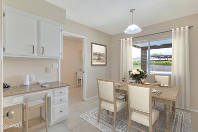 Seldon staged eat-in kitchen