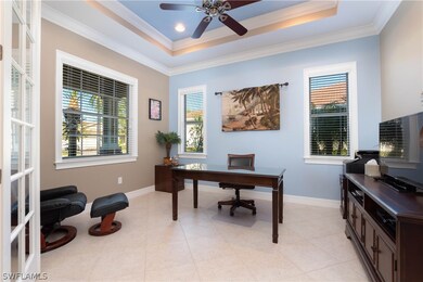 TILED DEN/STUDY........LARGE OFFICE WITH A TRAY CE