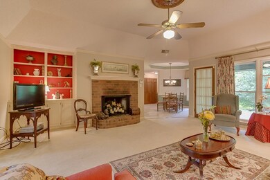 Another lovely view of this room with built-ins!