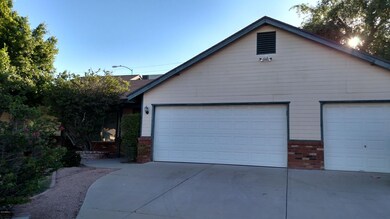 Front of Home - 3 car garage