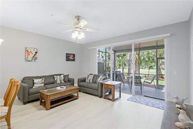 Living room featuring wood-type flooring and ceili