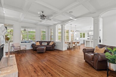 Custom coffered ceilings