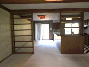 dining and kitchen
