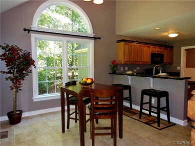 Beautiful Eat In Area with tons of natural light.