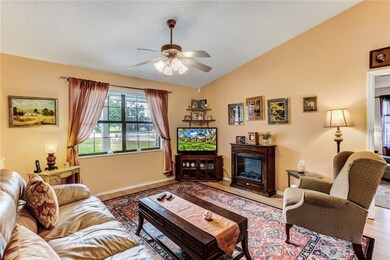 Vaulted Ceiling in Family Room