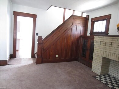 Enter from the front door into a spacious living r