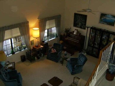 Living Rm from stairway to loft