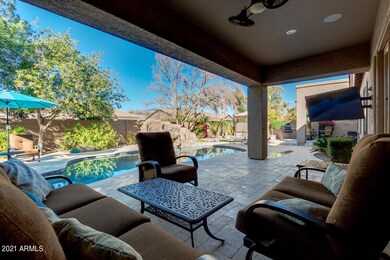 Entertainment and Relaxing Backyard