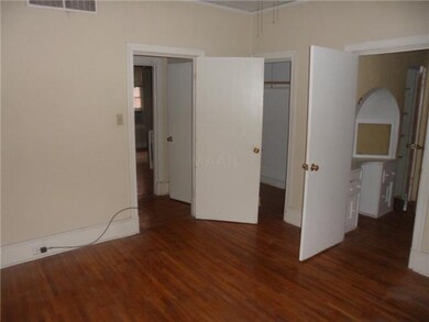 Unit 267 Master Bedroom with hardwood flooring, ce