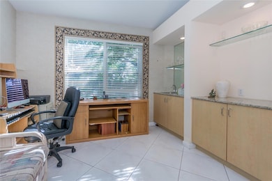 3rd Bedroom used as Den w/Wet Bar