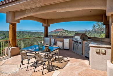 Top of the line outdoor kitchen