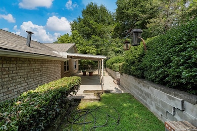 Concrete patio