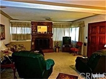 View of Fireplace in Living Room