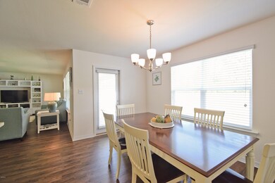 Open plan dining