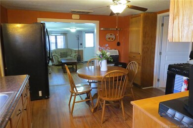 VIEW OF LIVING ROOM FROM KITCHEN...