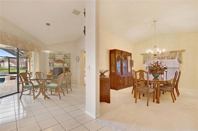Two dining areas are back to back so you have a dining area should you want to convert the Formal Dining Room to an office, game room or 5th bedroom...