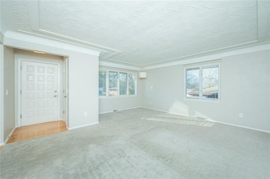 Lovely entryway with hall closet