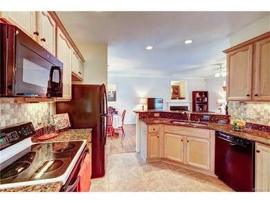 Gorgeous cabinetry, granite, appliances convey, ti