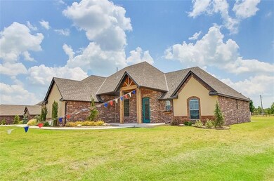 Your home sits on a little less than a one-acre lo