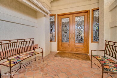 Beautiful formal entry