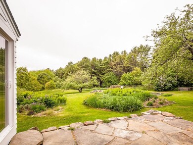 Overlooking the rear gardens from...