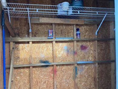 Inside of Shed
