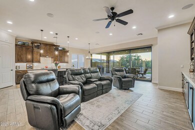 Great Room Opens to Kitchen