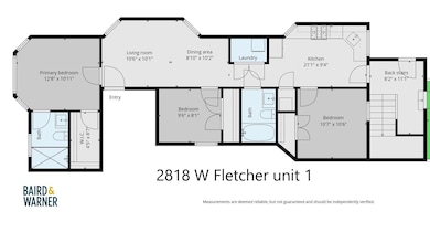 2818 W Fletcher St unit 1, Chicago, IL 60618 - photo 3