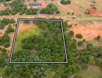 Aerial view with a rural view