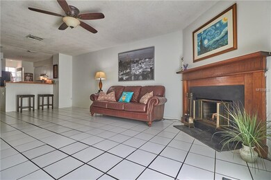 Spacious Open Living & Dining Area.
