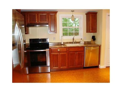 Kitchen. Beautiful new maple...
